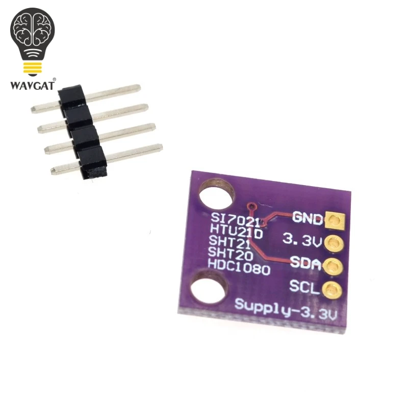 Si7021 промышленный высокоточный датчик влажности с I2C интерфейсом для arduino GY 213V