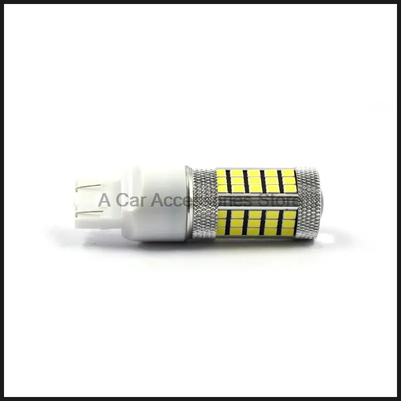 W21/5 Вт 7443 T20 63 SMD задний фонарь для автомобиля стоп лампы авто фары сзади
