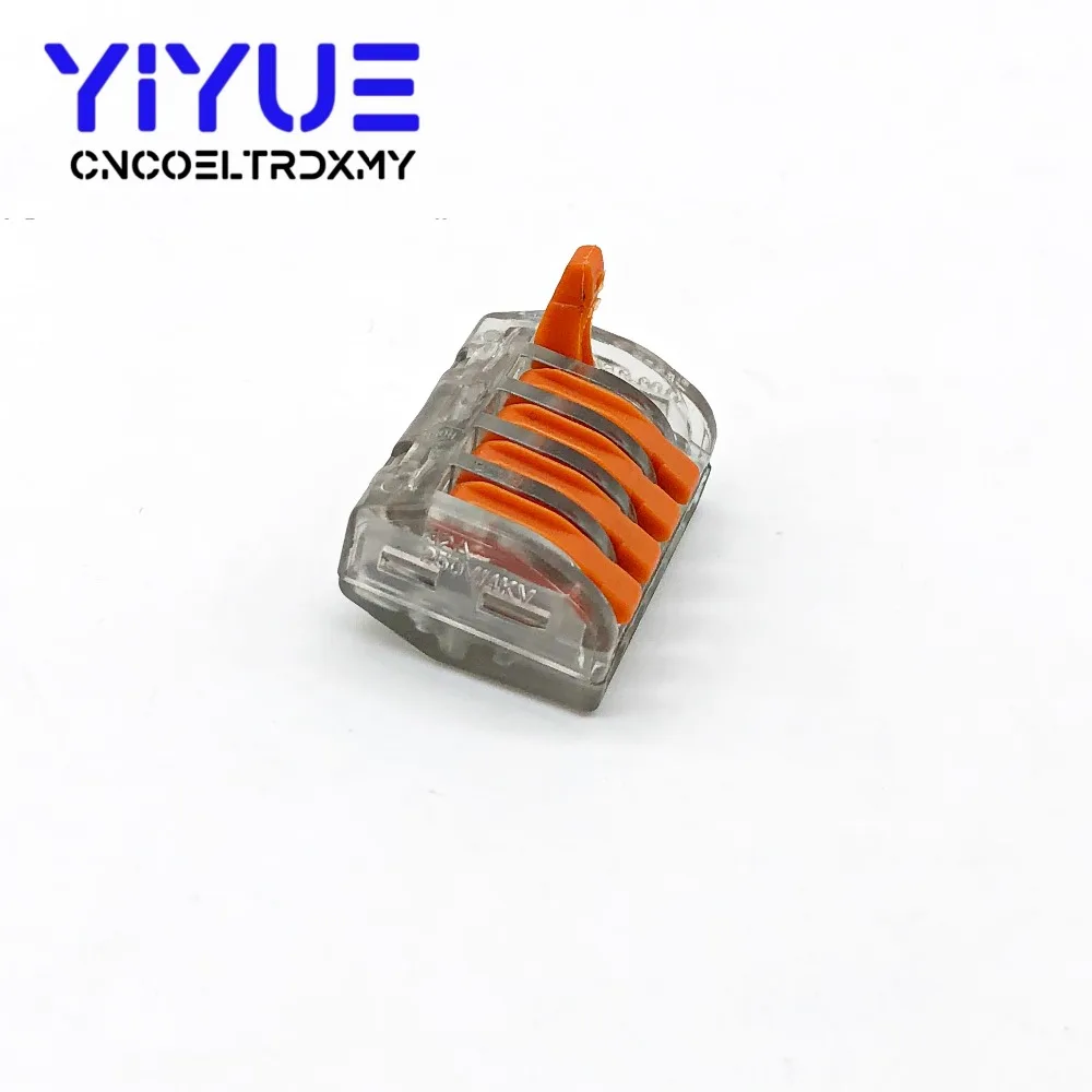 30/50 шт прозрачный тип мини быстрый соединитель проводов 222 415 Универсальный