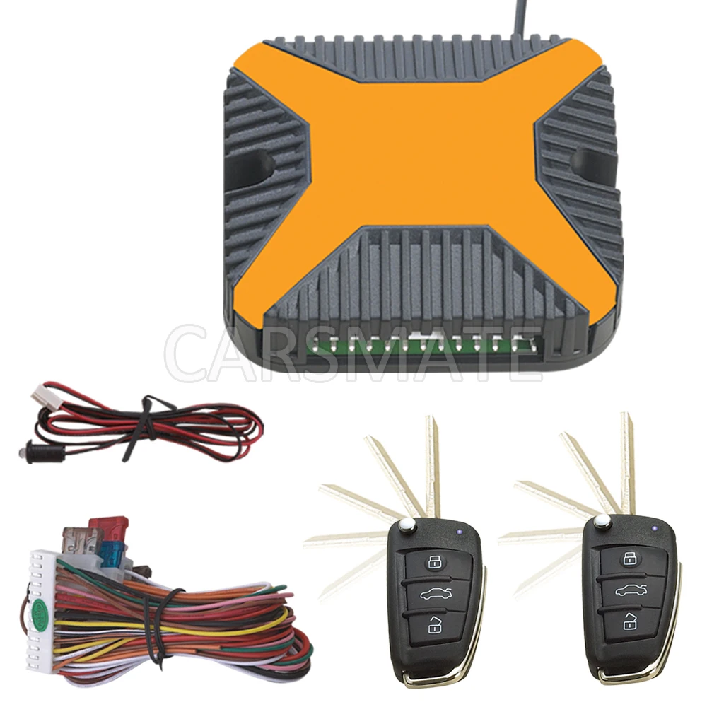 Smart автомобилей Автозапуск Системы Оранжевый Основной блок с светодио дный