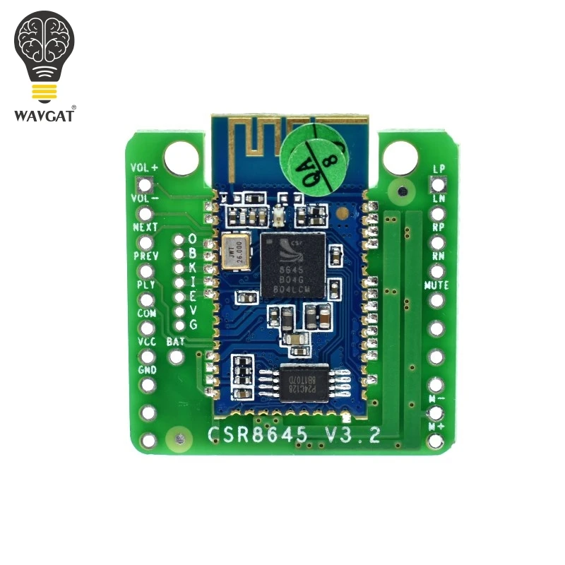 Плата усилителя WAVGAT 5 Вт + Bluetooth 4 0 CSR8645 APTX модуль приемника стерео динамик аудио