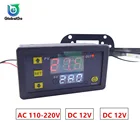 W3230 DC 12 V AC 110 V 220 V 20A светодиодный цифровой термостат для контроля температуры мини светодиодный дисплей термостата регулятор измерения