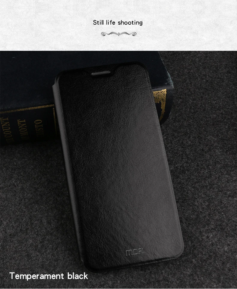 Чехол MOFI для Xiaomi mi 8 Lite, откидной чехол, кожаный чехол для Xiaomi mi 8 Pro, корпус