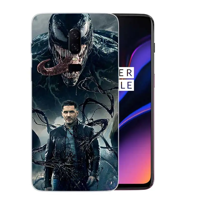 Роскошный Мягкий ТПУ силиконовый чехол для телефона OnePlus 5 5T 6T 6 матовый с принтом