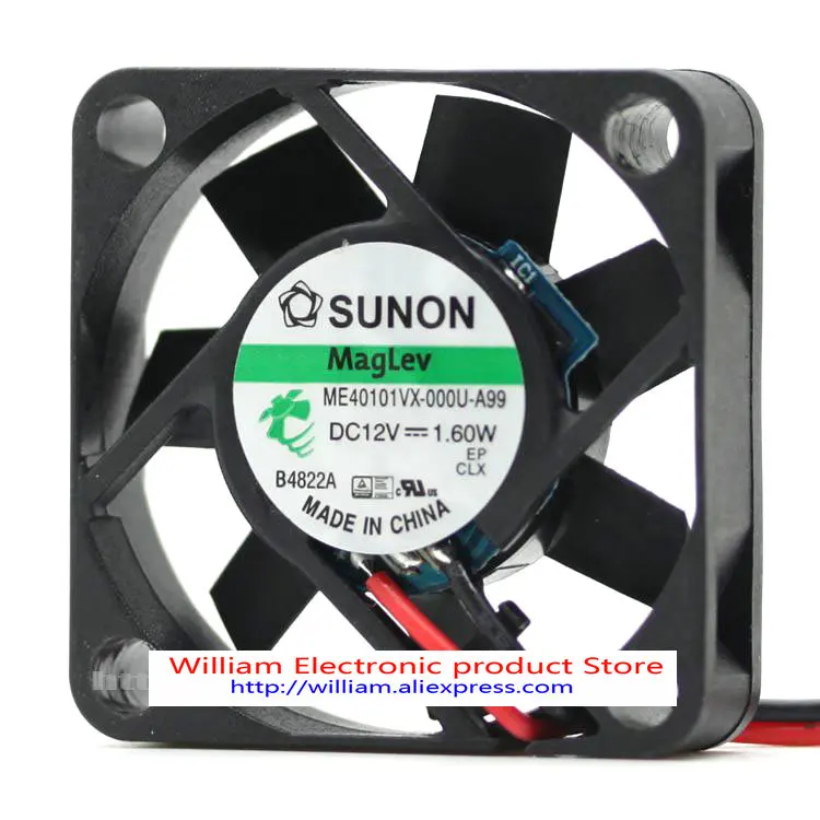 

Original SUNON 40*40*10MM ME40101VX-000U-A99 12V 1.60W cooling fan