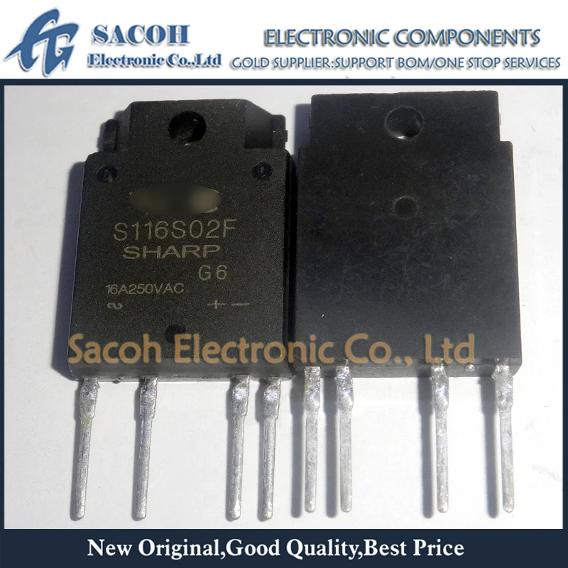 

New Original 5Pcs S116S02F S116S02 or S116S01F S116S01 DIP-4 SIP Type SSR