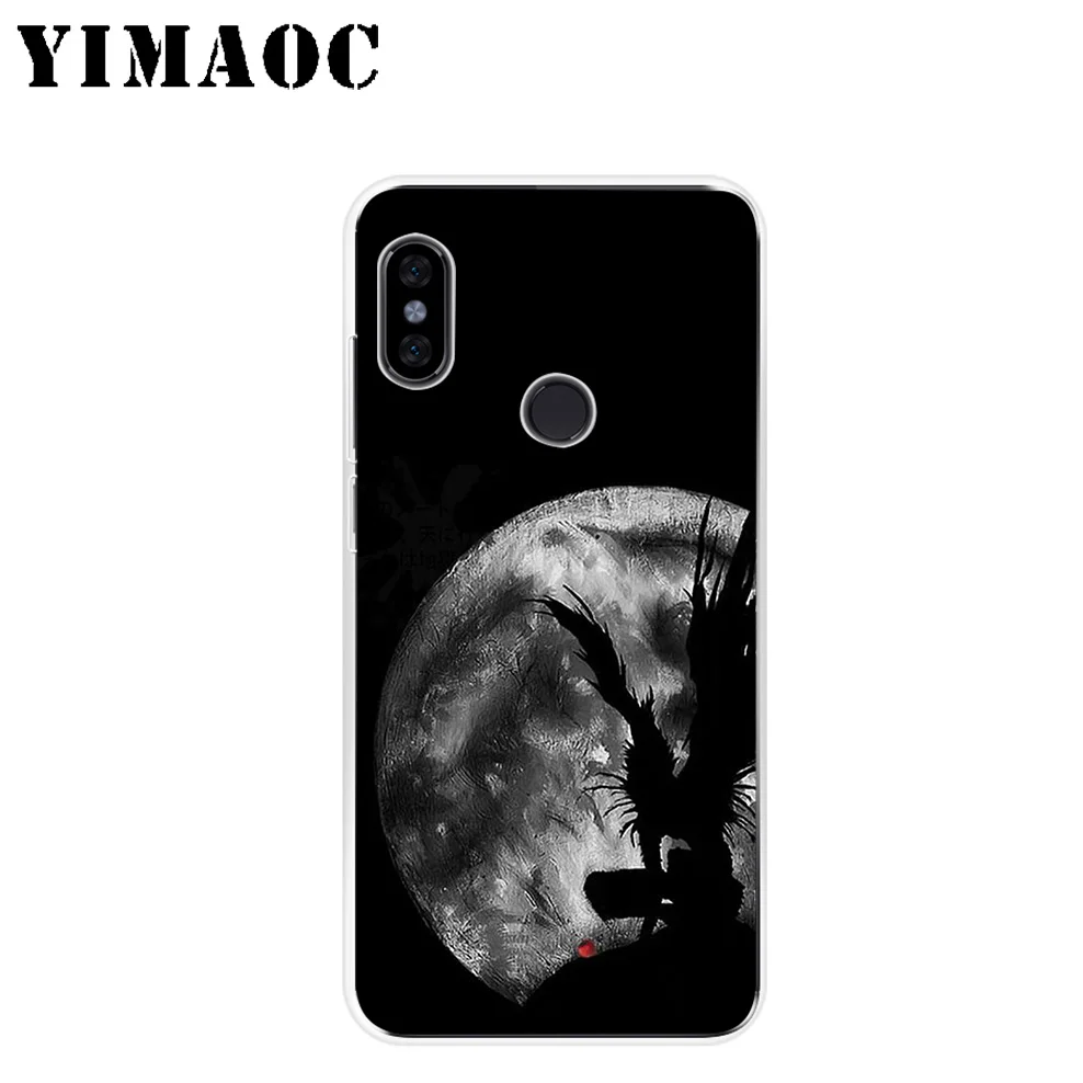 Мягкий силиконовый чехол YIMAOC Death Note для Xiaomi Redmi 6 6A 5A 5 S2 Puls 8 7 4X4 4A Pro Go |
