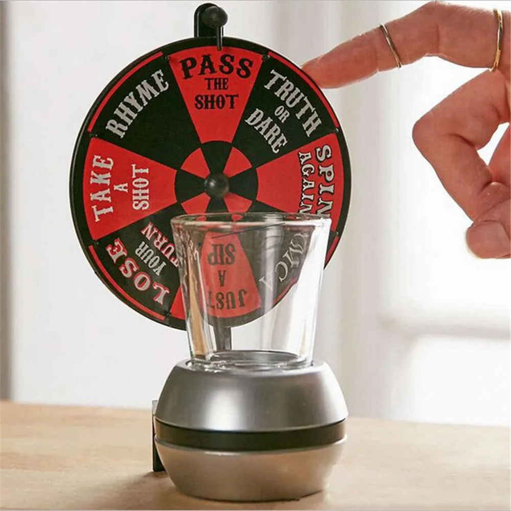 Настольная игра дротики питьевая вращающееся стекло инструменты спиннинг