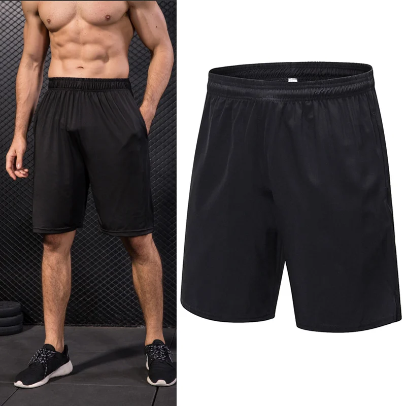 

Men Sports Shorts Slim Fit Elastic Quick-dry Breathable Short Sports Pants for Basketball ED-shipping