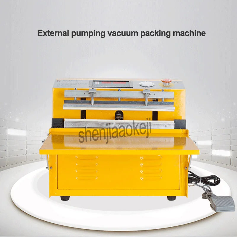

DZQ-400TE Commercial Automatic Food Sealing Machine Home Vacuum Machine 110V/220V External Pumping Vacuum Packing Machine 700W