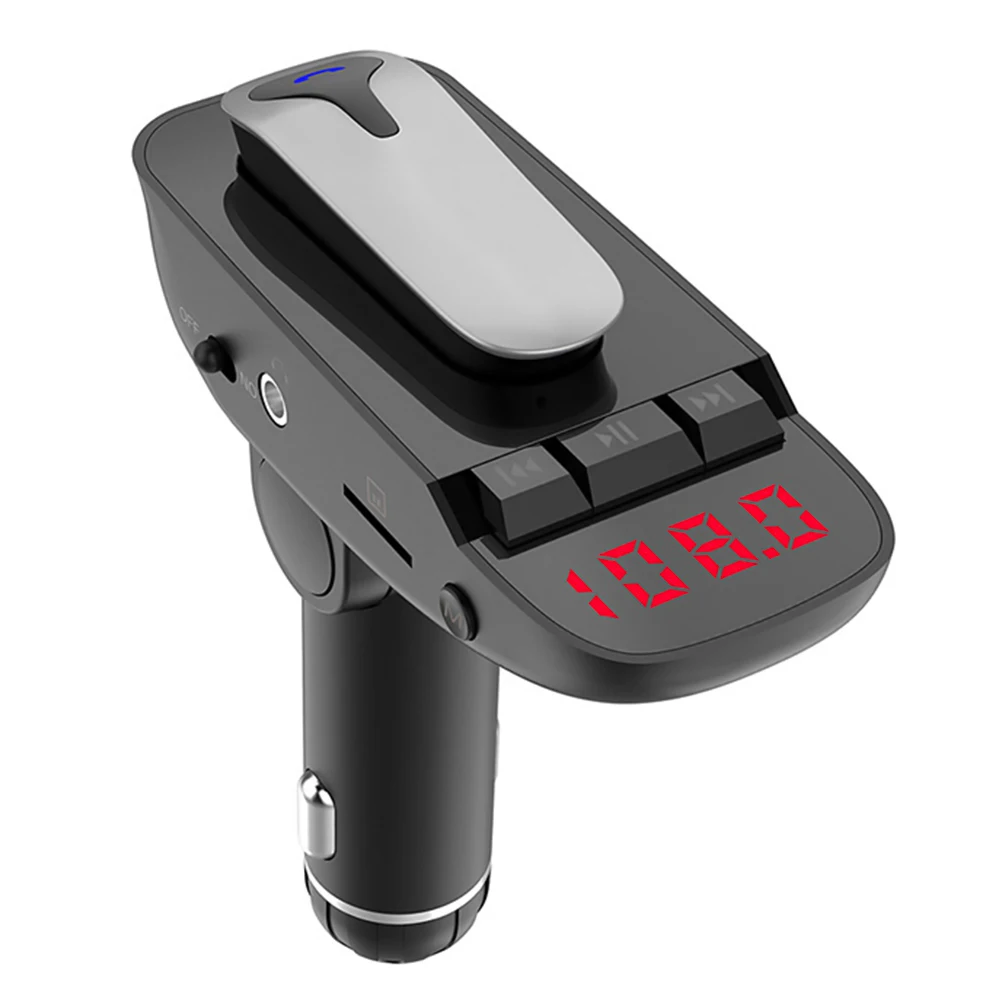 MP3 радио гарнитура автомобильный громкой передатчик ER9 V4.2 USB порт беспроводной