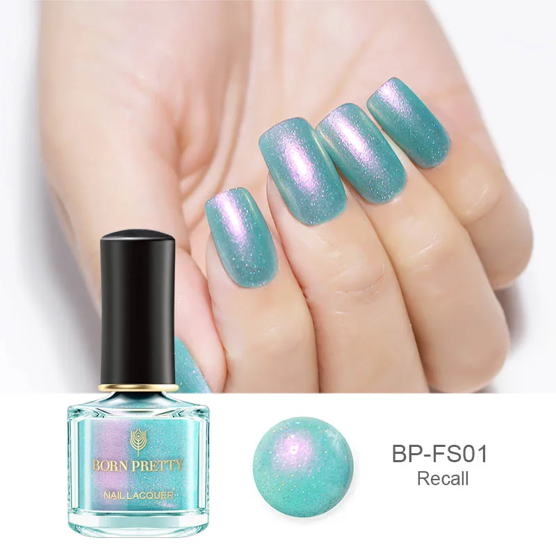 BPFS01 BORN PRETTY 6 мл Хамелеон оболочка лак с блеском для ногтей мерцающий лак Летняя серия маникюр лак для ногтей - Цвет: BPFS01
