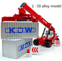 free shipping 1 50 alloy slide car toy models construction vehicles container front lifting cars modelchildrens favorite