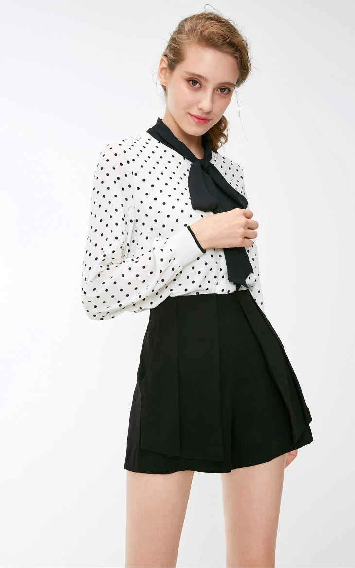 Vero Moda новые женские широкие шорты на молнии с высокой талией | 318315525