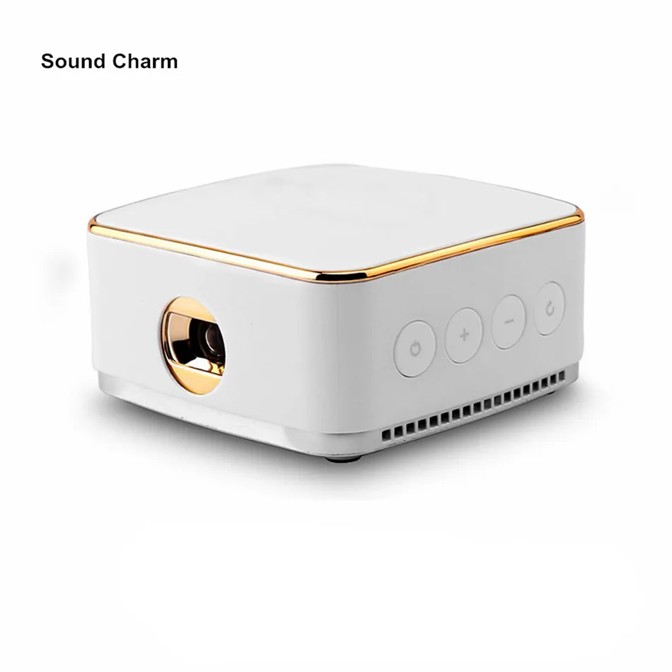 Звук Шарм мини проектор Android 5.1 Пико DLP Портативный Проектор Wi Fi AirPlay Miracast зеркало