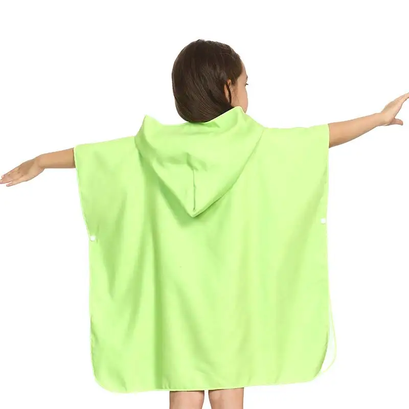 Silstar Tex Dinosaur Printed Hooded Cloak Towel Children's Dressing Bathrobes For Summer Outdoor Travel Shower | Дом и сад