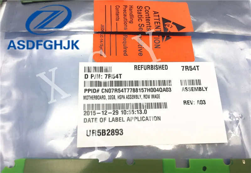 Оригинальная материнская плата для планшета Dell Venue 8 3830 Y1YKR Atom Z2580 2 0 ГГц 32 Гб P / N: