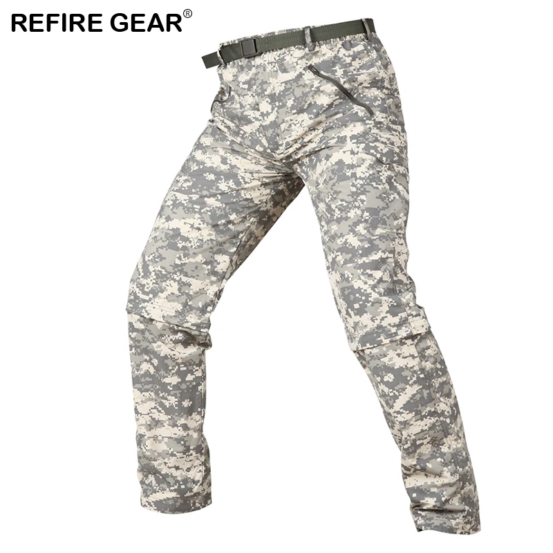 ReFire Gear 2018 новые съемные уличные брюки мужские тактические военные охотничьи