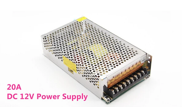 DC 12V 1A 2A 3A 5A 8.5A 10A 15A 20A 30A 40A переключатель Питание адаптер переменного тока