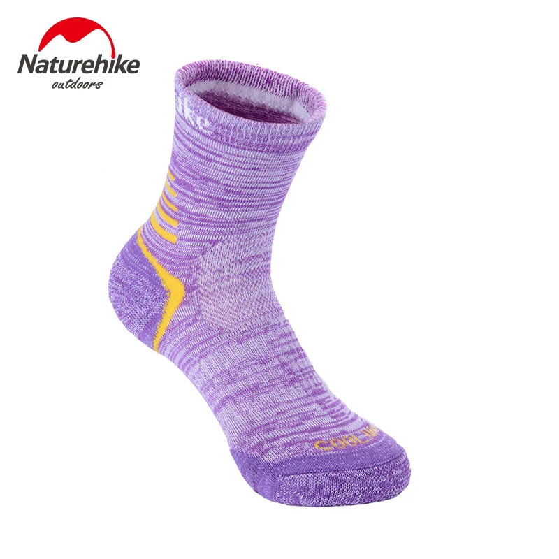 Naturehike 4 пары мужские и женские походные носки Coolmax спортивные летние