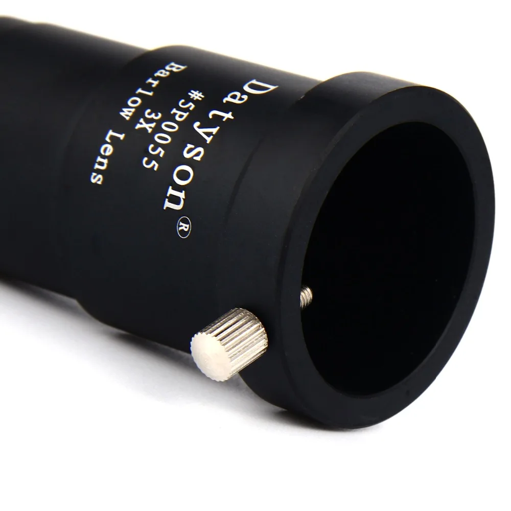 Datyson линза Барлоу 3X металлический многослойный телескоп окуляр Аксессуары