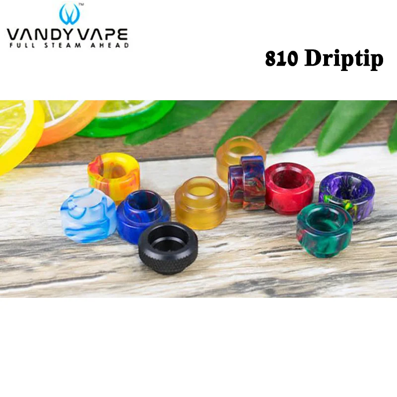 Оригинальный мундштук Vandy Vape 810 3 шт./лот для капель Vandyvpae электронных сигарет
