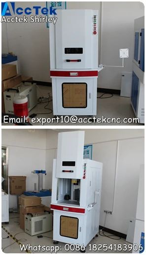 High steady cnc fiber marker machine 20w 30w with protective cover | Инструменты