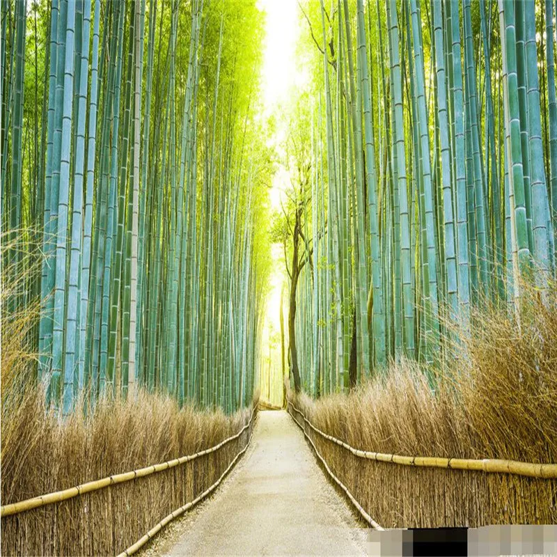 Обои для домашнего декора обои гостиной естественные тропы бамбуковые офисная