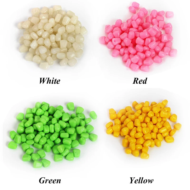 

50pcs/pcs Silicone Soft Bait Corn Smell Carp Fishing Lure Set Plastic Floating Lures Artificial Bait Pond lake fishing Tackle