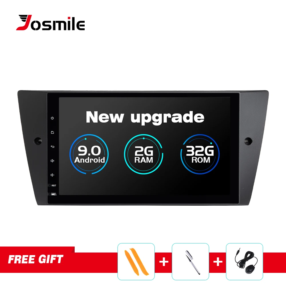 Josmile 1 Din Android 9 0 автомобильный мультимедийный плеер для BMW E90/E91/E92/E93 3 серии