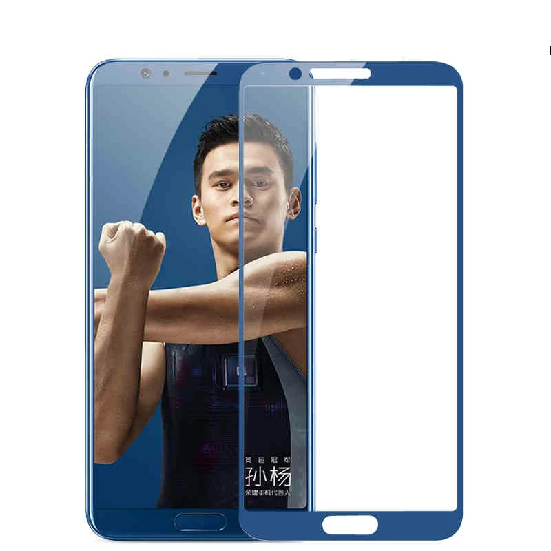 Закаленное стекло для Huawei Honor View 10 V10 полноразмерная защитная пленка на экран с