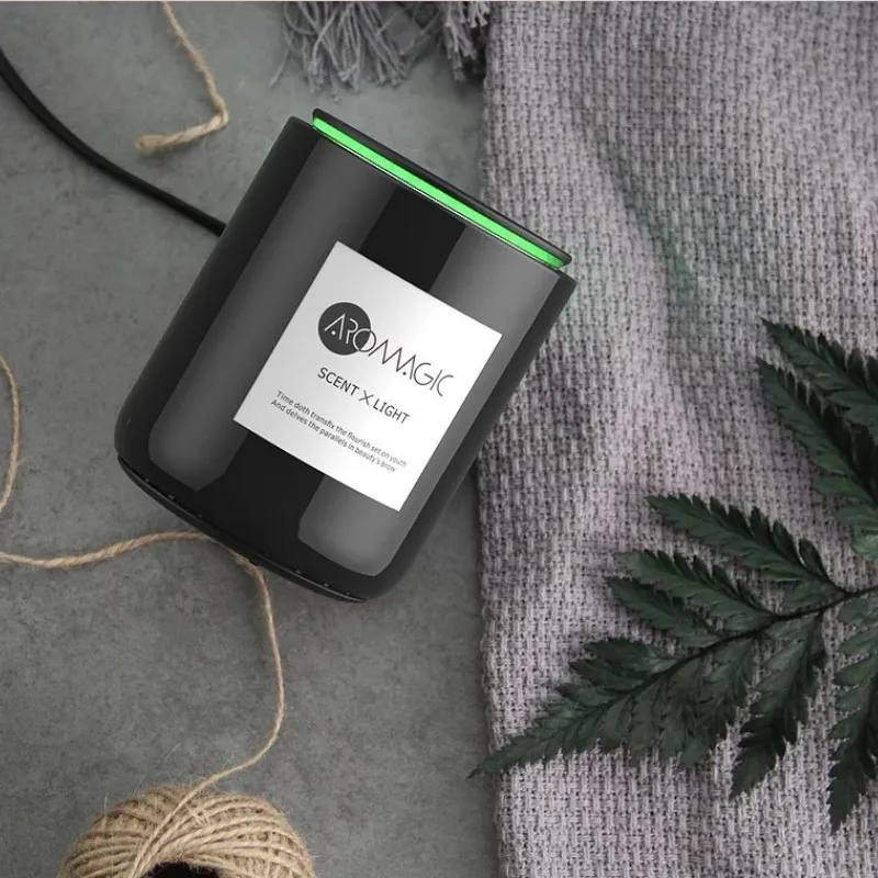 Домашний электрический ароматизатор портативный мини USB ночник 7 цветов
