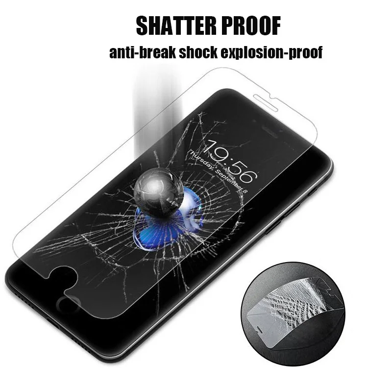 Прозрачное закаленное стекло для iphoneSE2020 11/ pro max защита iPhone7 8 6 6/ 7/8plus X XS Max XR 5