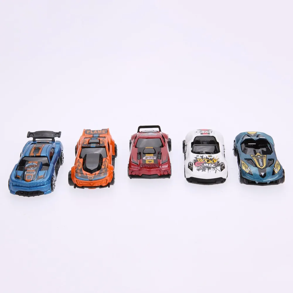 5 шт./лот 1: 64 масштаб сплава модели гоночных автомобилей игрушка смешанные цвета крутые детские мини настольные модели автомобилей игрушка набор для мальчиков подарок на день рождения