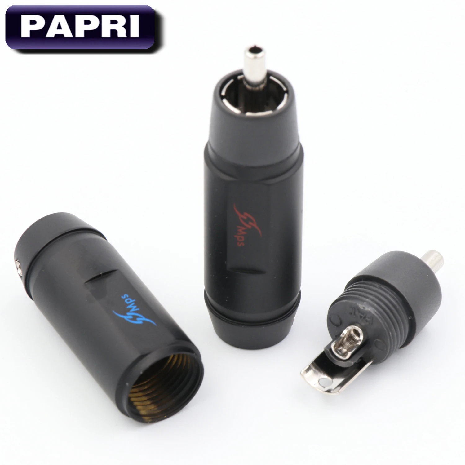 MPS Pioneer-8G/10G/8R/10R разъем HiFi RCA ремонтный штекер аудио разъем позолоченные Родиевые вилки для 8 мм/10 мм кабеля