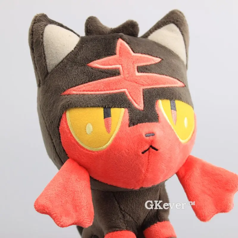 Litten Rowlet милая плюшевая игрушка Солнце Луна чучело животных мягкие куклы 17-20 см