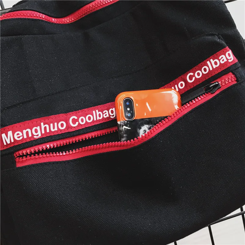 Женская Холщовая Сумка тоут Menghuo многофункциональная дорожная сумка через плечо