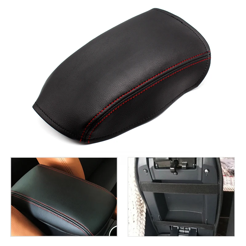 Car Center Control Armrest Box Microfiber Leather Trim Protective Cover For VW Golf 7 MK7 VII 2014 2015 2016 | Автомобили и