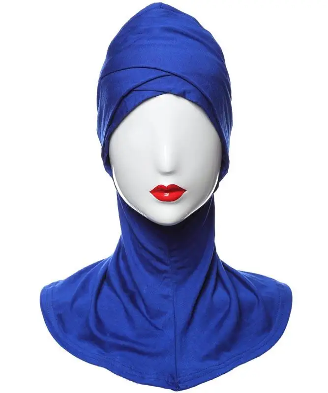 12PCS Muslim Hijab Arab Niquabs Womens Under Scarf Neck Cover Cap Bone Bonnet Ninja Islamic Hat Solid Color Random | Тематическая