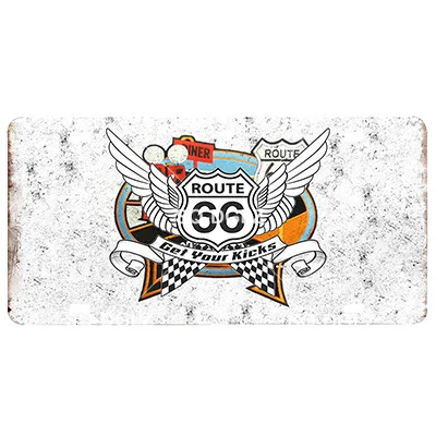 [SQ-DGLZ] Route 66 номерной знак Настенный декор мать дорога Олово знак США дорога металлическая картина "знак" таблички плакат