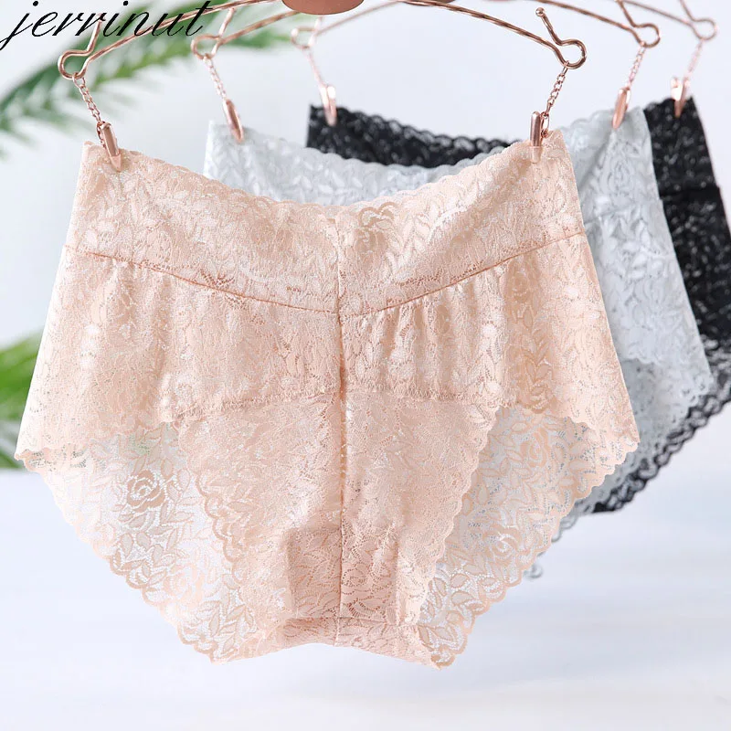 Jerrinut сексуальные кружевные трусики для женщин нижнее белье прозрачные бесшовные