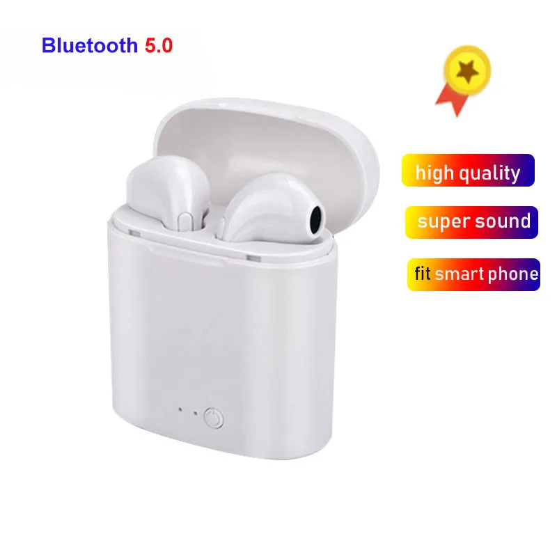 I7s TWS Bluetooth гарнитуры мини беспроводные наушники Bluetooth наушники зарядная коробка для iPhone XiaoMi redmi pk i9s i10 i12 tws