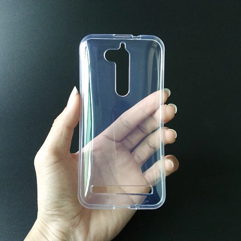 Силиконовый чехол для Asus ZenFone Go ZB500KL X00AD X00ADC X00ADA прозрачный мягкий из ТПУ |