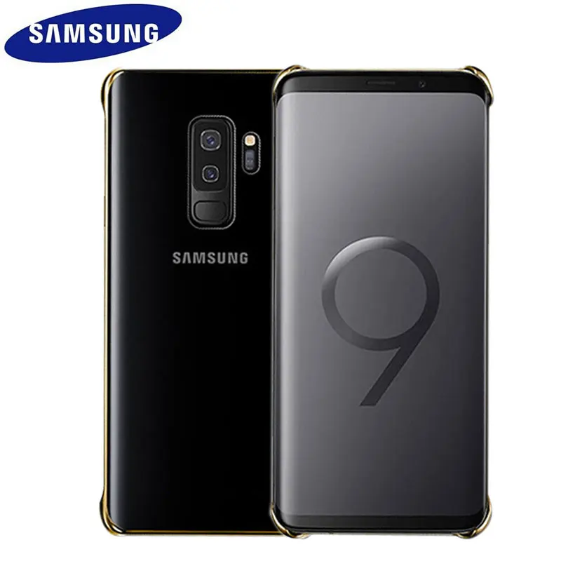 Оригинальный Samsung S9 Plus чехол для задней панели Роскошный 360 милый прозрачный