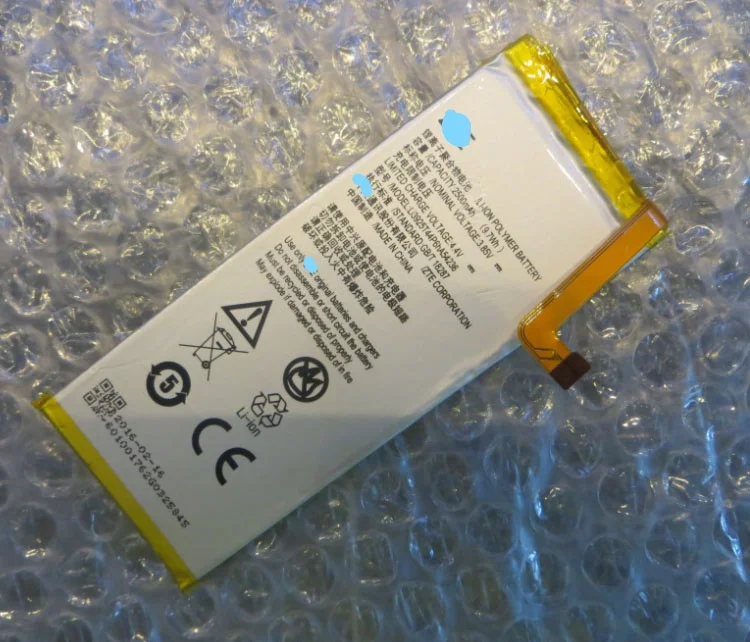 

matcheasy 3.85V 2500mAh Li3925T44P6hA54236 For ZTE Blade S7 T920 Battery