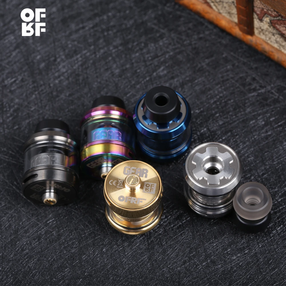 Оригинальный OFRF Gear RTA бак с одной катушкой ультра короткий воздушный проход