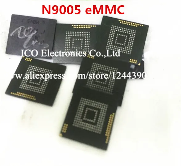 Фото Для Samsung Note3 N9005 eMMC NAND флэш память IC чип 32 Гб запрограммировано с данными(China)