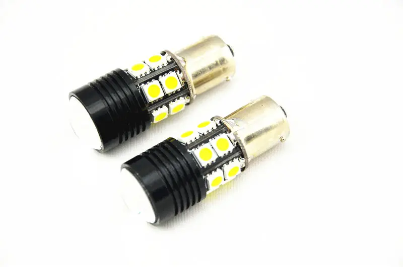 2X 1156 BA15S 12 SMD R5 5050 Светодиодный Светильник лампы обратный поворот светильник 10W