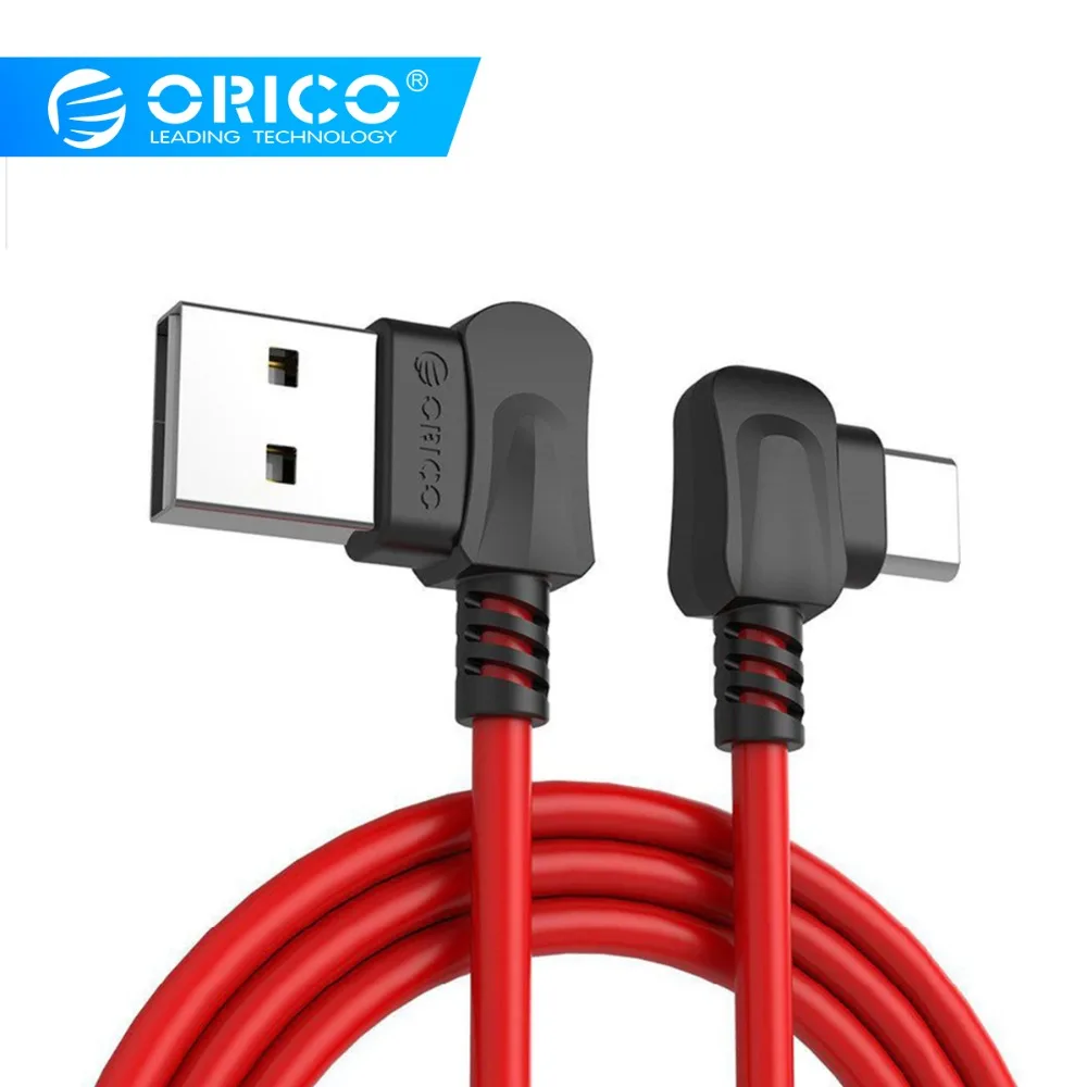 Кабель ORICO usb type-C для быстрой зарядки samsung Note8 S8 Xiaomi Mi 4C, кабель type-C для мобильного телефона, кабель usb type-C для зарядного устройства