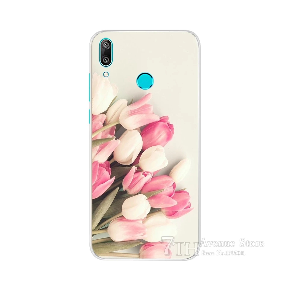 Флуоресцентный зеленый Силиконовый чехол для телефона из ТПУ для huawei Y7 Prime, мягкий чехол из ТПУ для huawei Y7, чехол для huawei Y 7 Y7 Prime - Цвет: Флуоресцентный зеленый